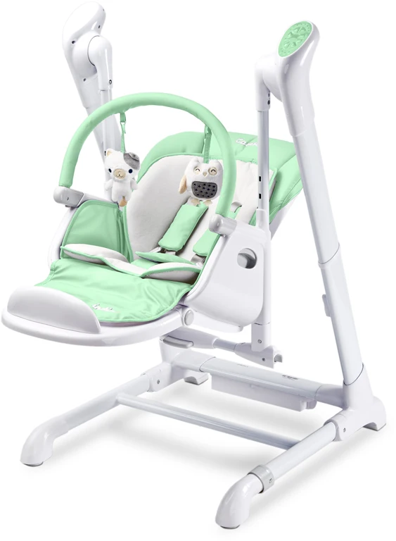 Дитячий стільчик для годування Caretero Indigo Mint