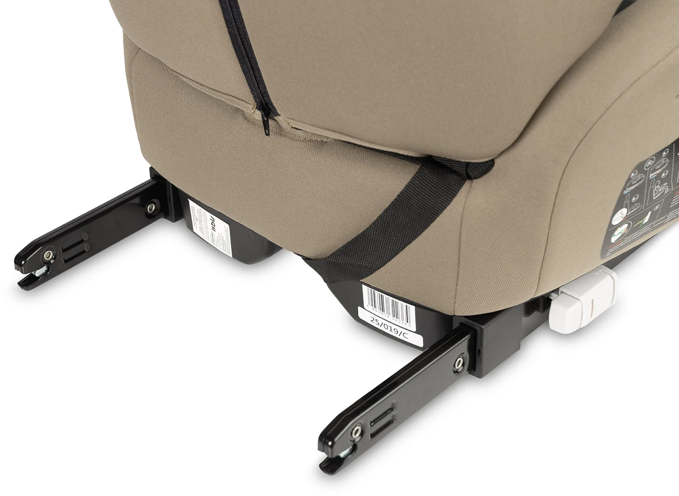 Автокресло бустер Caretero Irbis I-SIZE (125-150 см) Beige