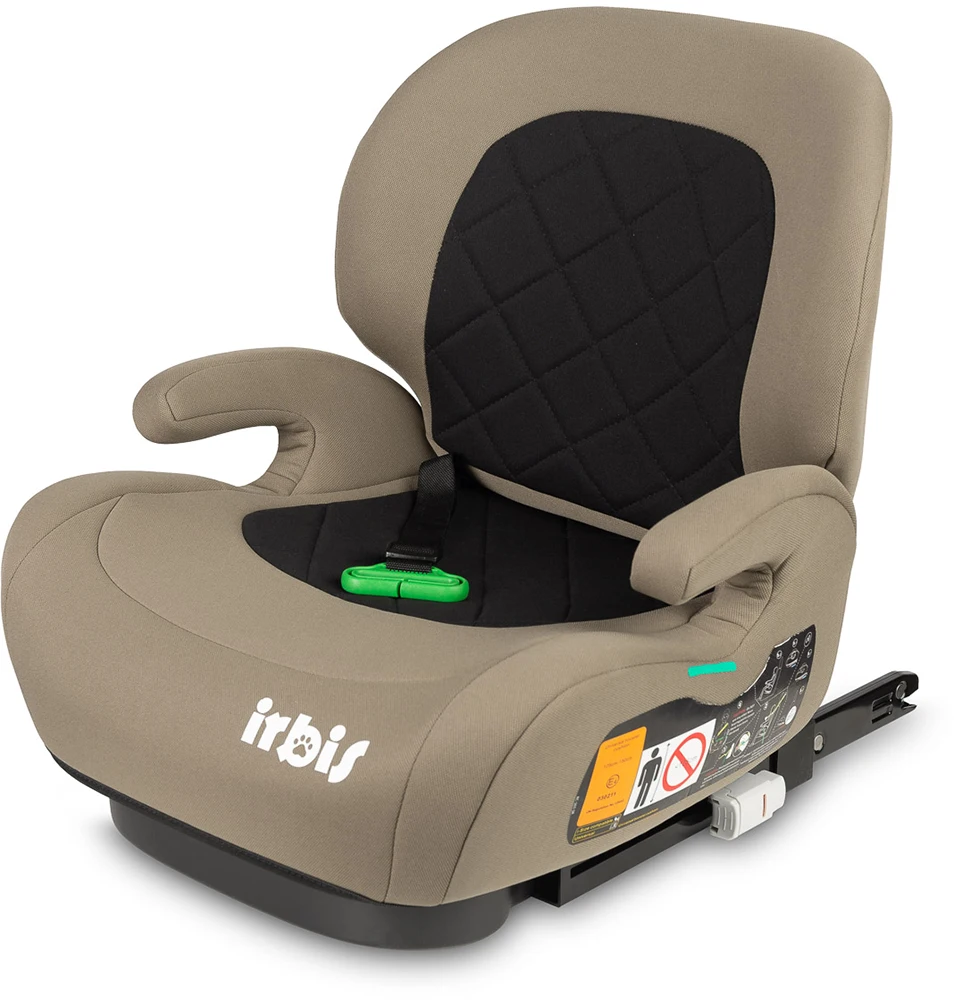 Автокресло бустер Caretero Irbis I-SIZE (125-150 см) Beige