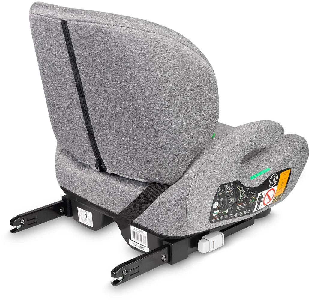 Автокресло бустер Caretero Irbis I-SIZE (125-150 см) Grey Melange