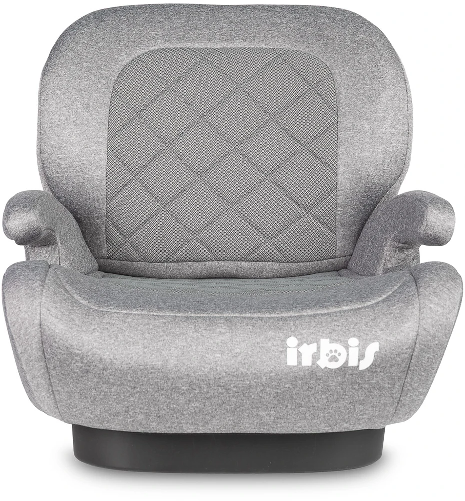 Автокресло бустер Caretero Irbis I-SIZE (125-150 см) Grey Melange