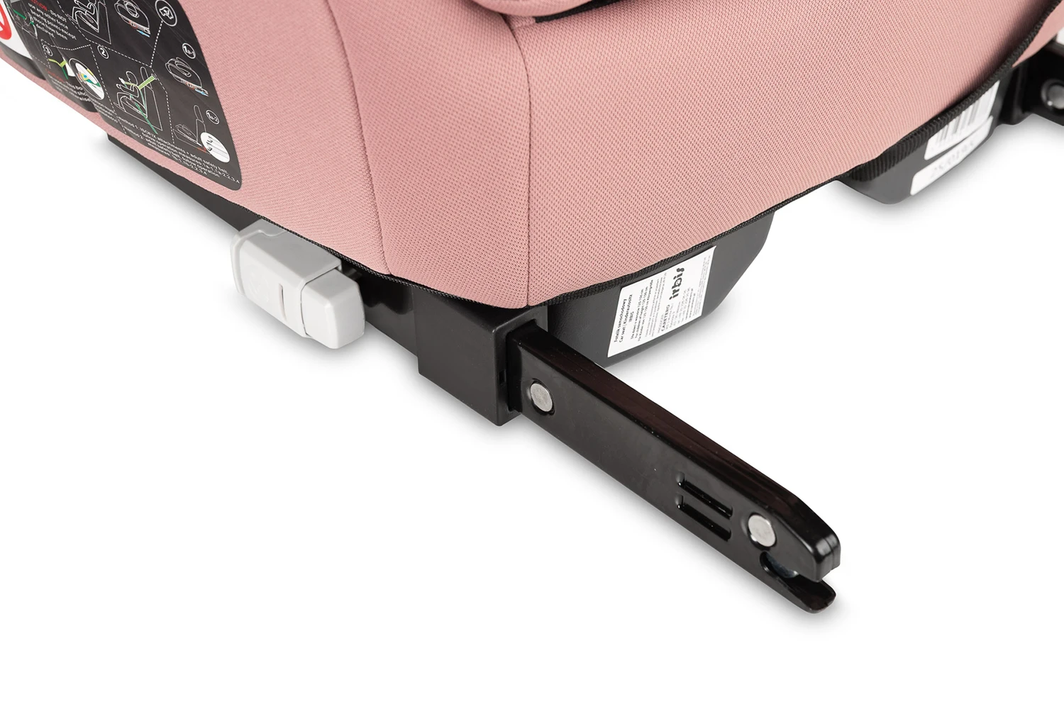 Автокрісло бустер Caretero Irbis I-SIZE (125-150 см) Pink