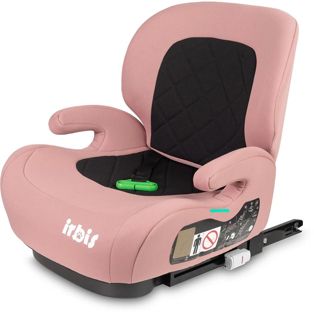 Автокресло бустер Caretero Irbis I-SIZE (125-150 см) Pink