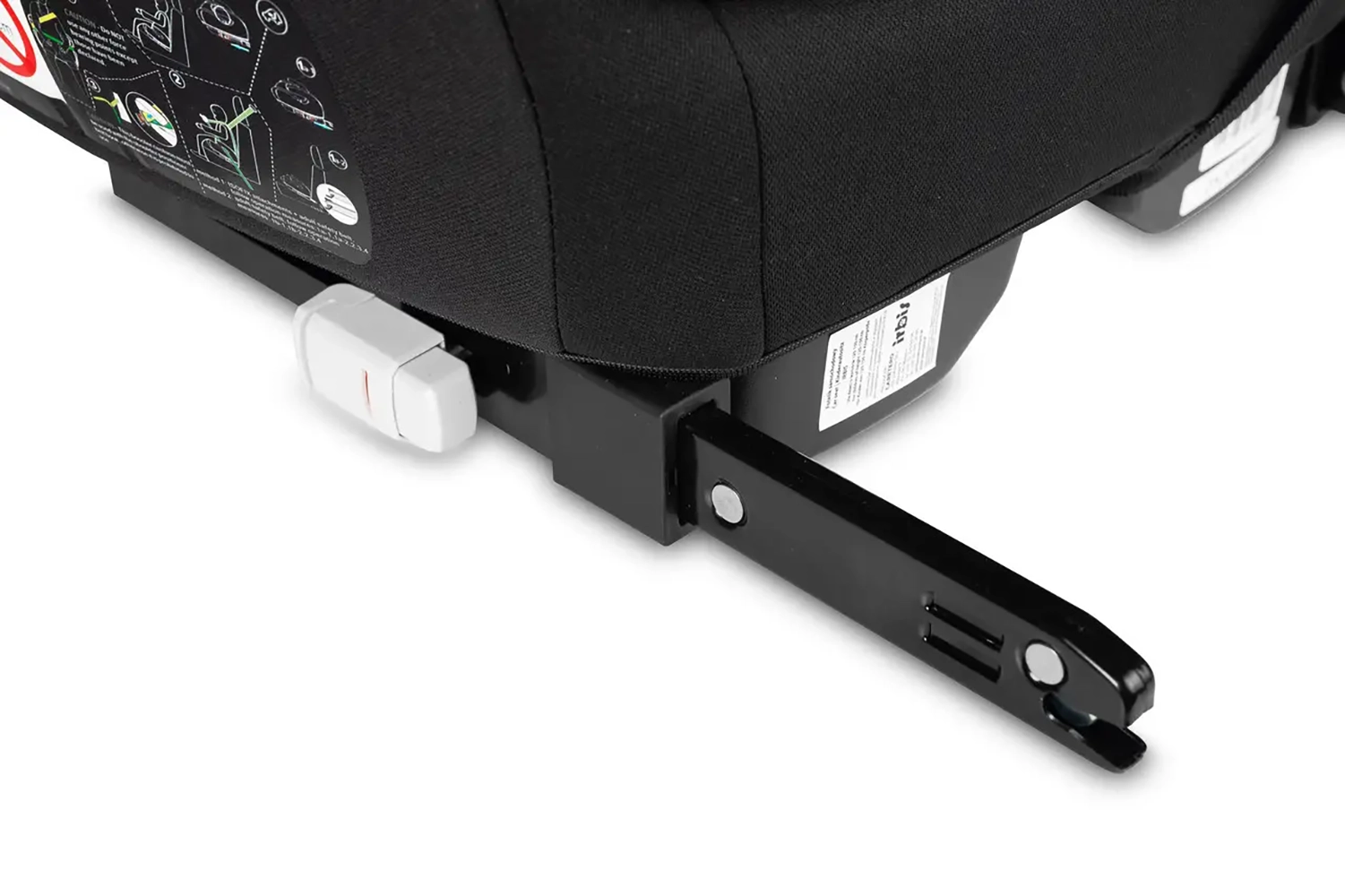 Автокрісло бустер Caretero Irbis I-SIZE (125-150 см) Black