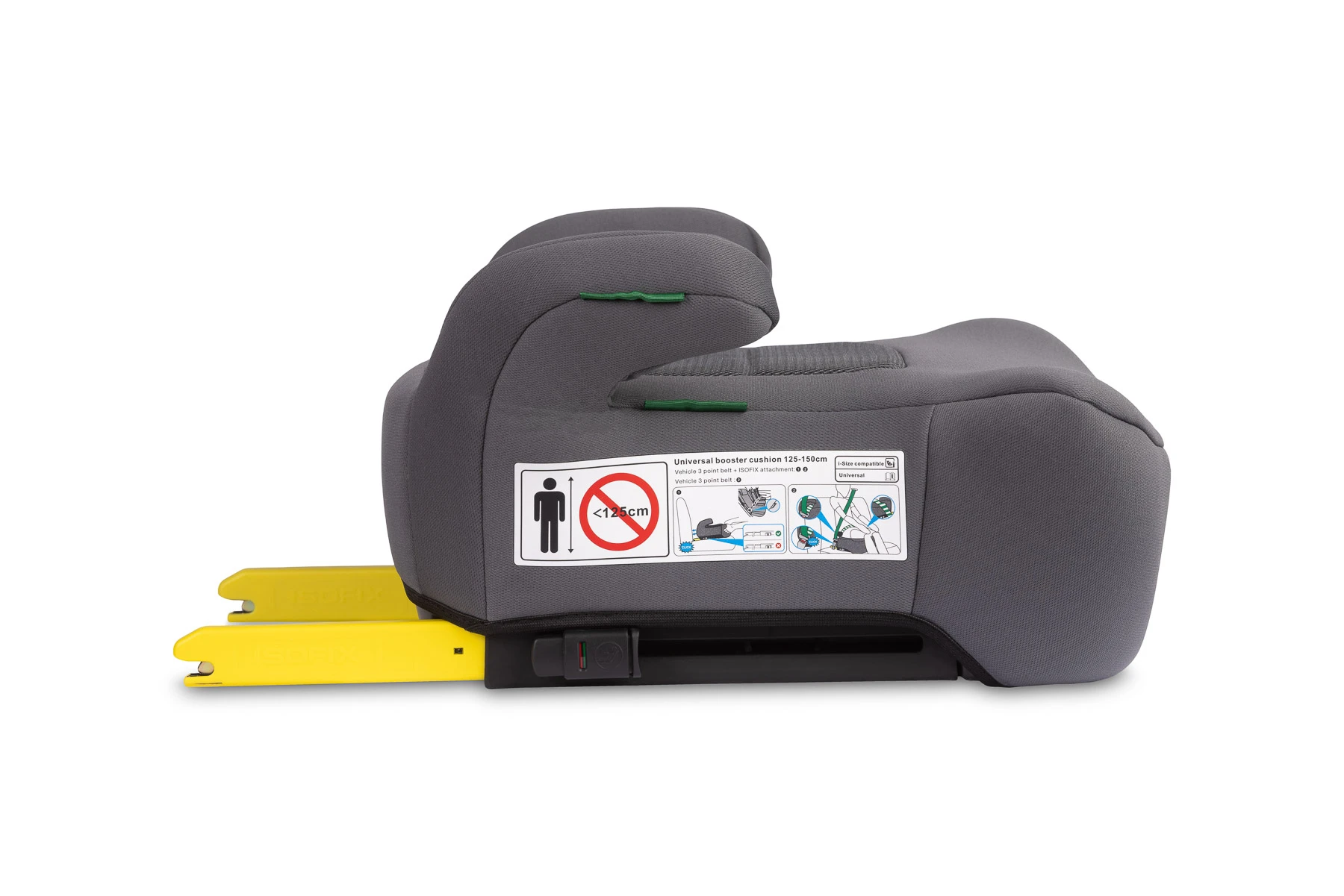 Автокресло Caretero Jaguar I-Size GRAPHITE (125-150см)