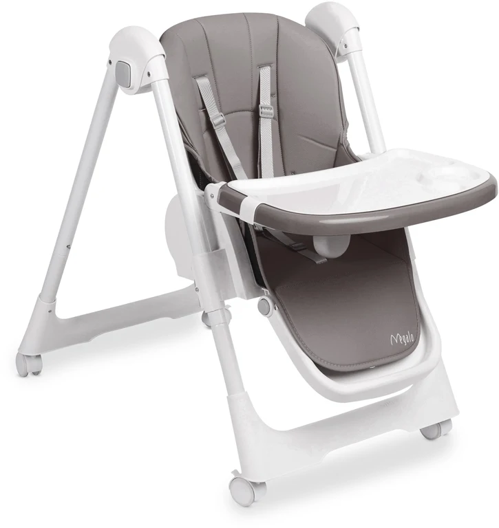 Стільчик для годування Caretero Megalo Dark Grey