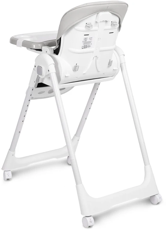 Стільчик для годування Caretero Megalo Light Grey