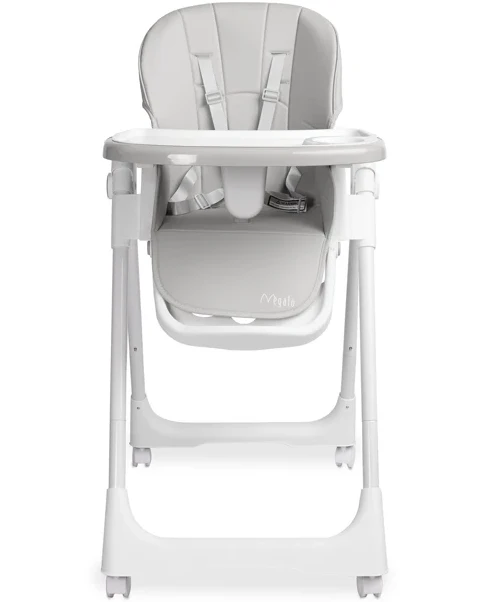 Стільчик для годування Caretero Megalo Light Grey