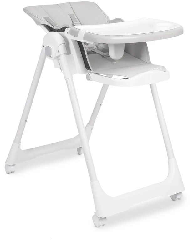 Стільчик для годування Caretero Megalo Light Grey