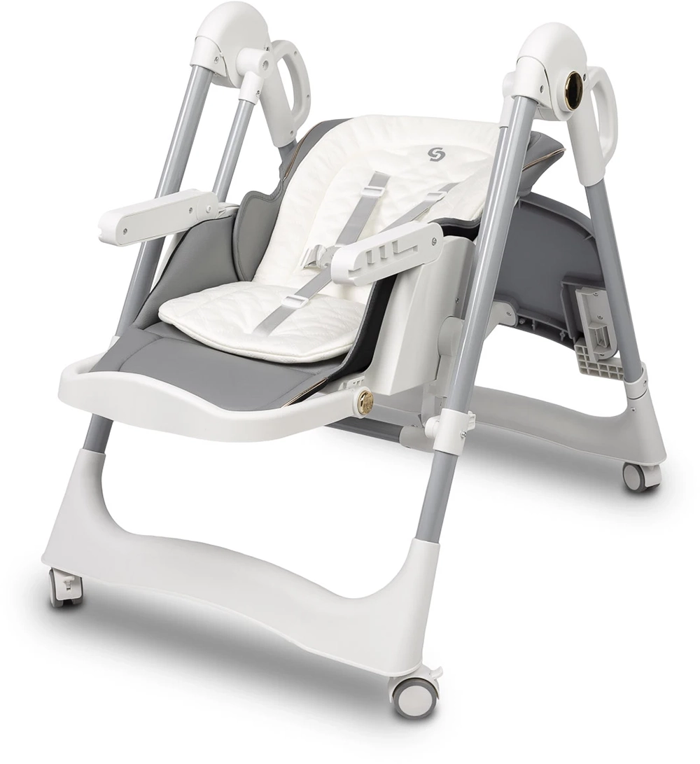 Стульчик для кормления 3 в 1 Caretero Nesto GREY