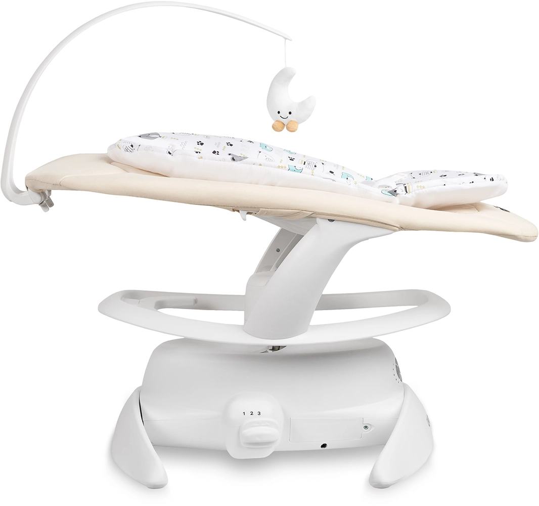 Шезлонг-гойдалка 2 в 1 Caretero Noco Beige