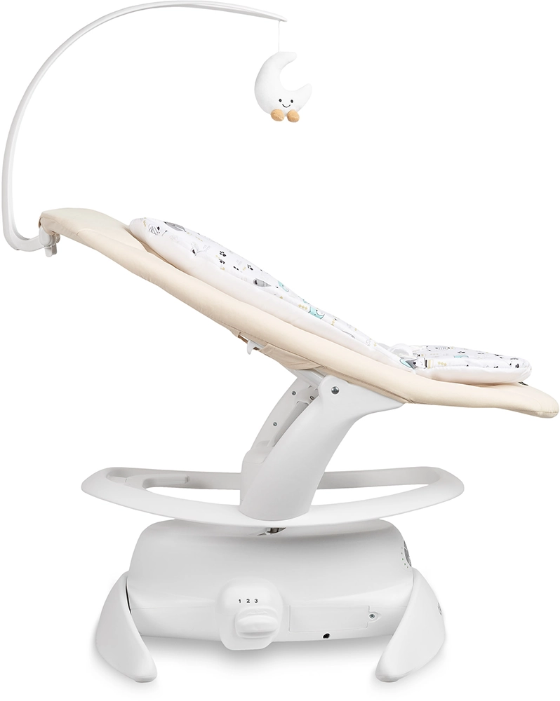 Шезлонг-гойдалка 2 в 1 Caretero Noco Beige