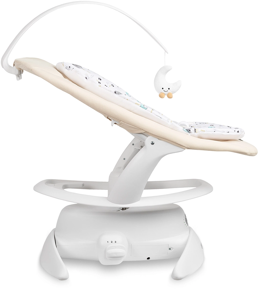 Шезлонг-гойдалка 2 в 1 Caretero Noco Beige