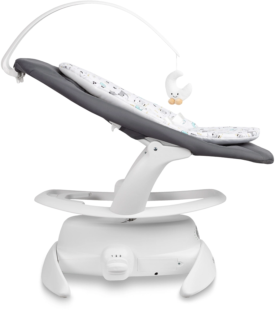 Шезлонг-гойдалка 2 в 1 Caretero Noco Graphite