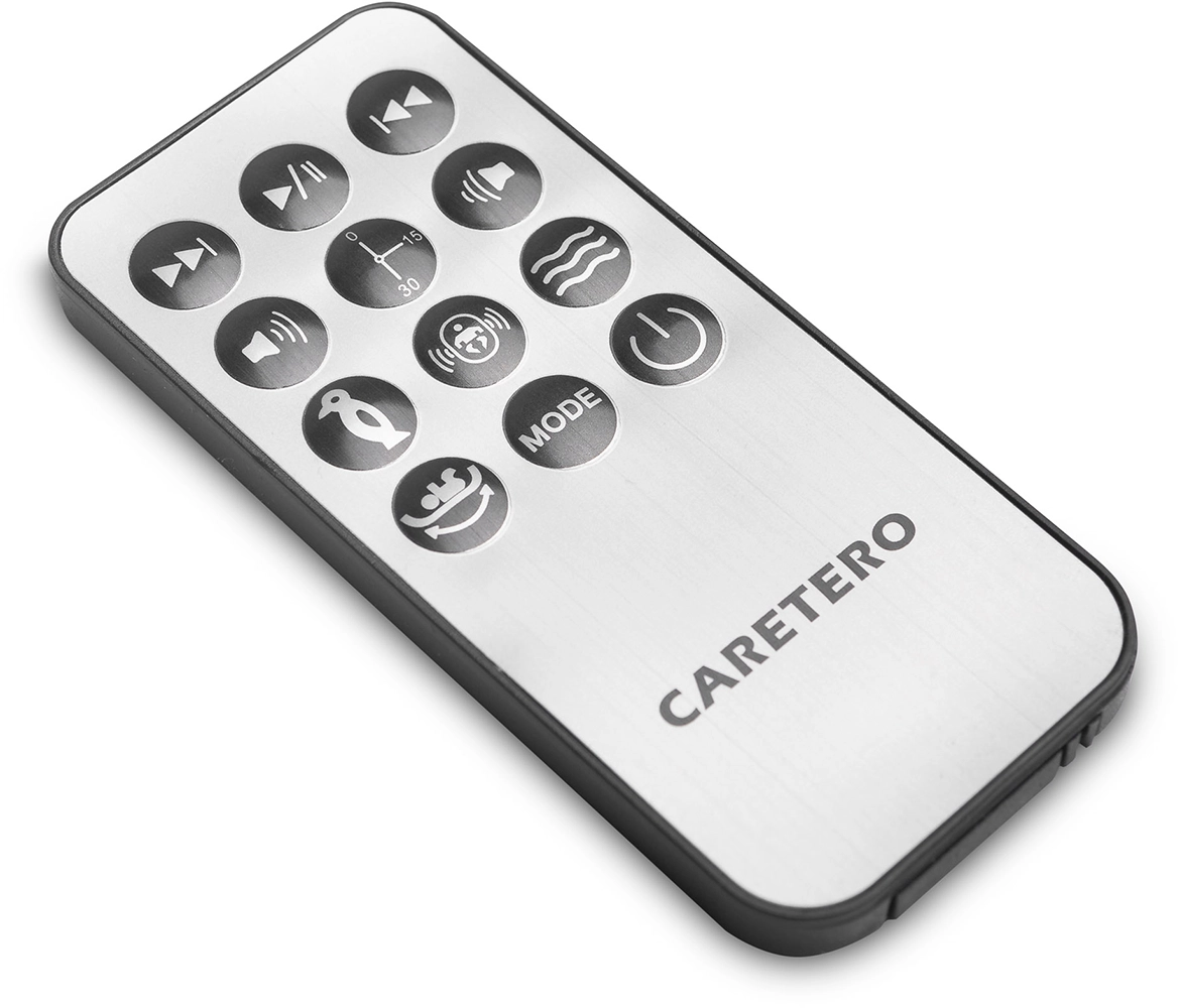 Шезлонг-гойдалка 2 в 1 Caretero Noco Grey