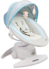 Шезлонг-качалка Caretero Opti Blue