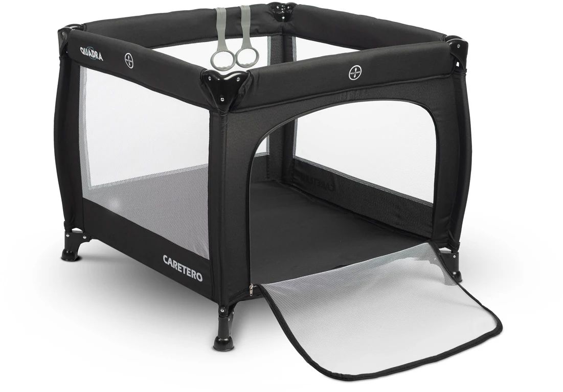 Манеж Caretero Quadra Black