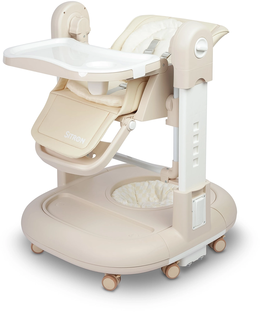 Стільчик для годування 3 в 1 Caretero Sitron Beige