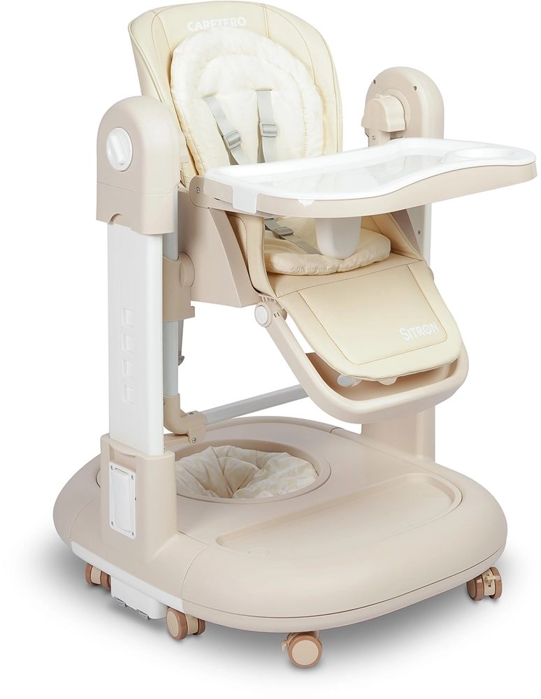 Стільчик для годування 3 в 1 Caretero Sitron Beige