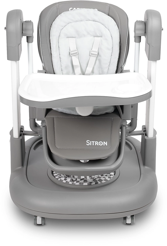 Стільчик для годування 3 в 1 Caretero Sitron Grey