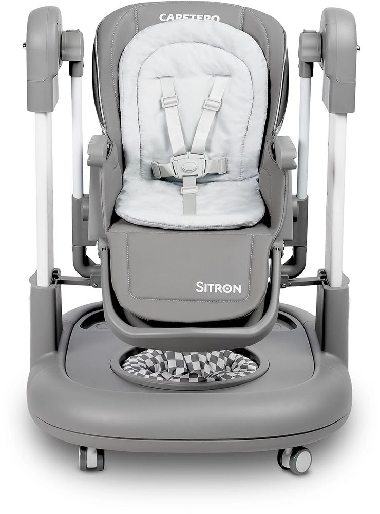 Стільчик для годування 3 в 1 Caretero Sitron Grey