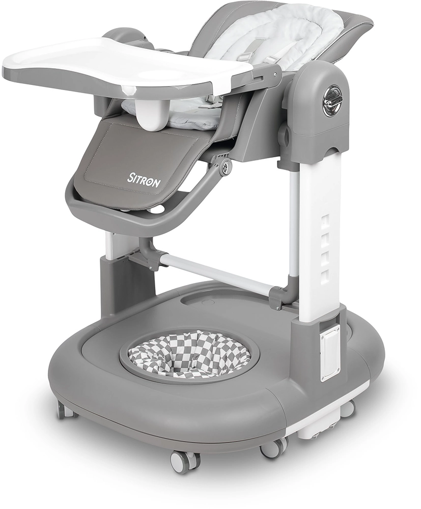 Стільчик для годування 3 в 1 Caretero Sitron Grey