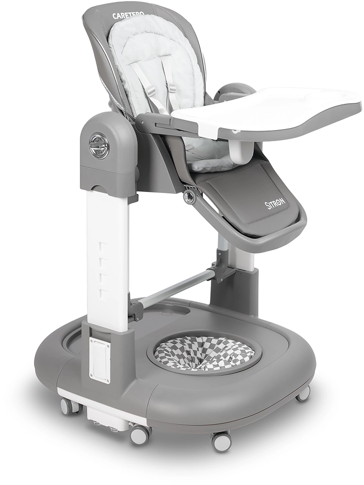 Стільчик для годування 3 в 1 Caretero Sitron Grey