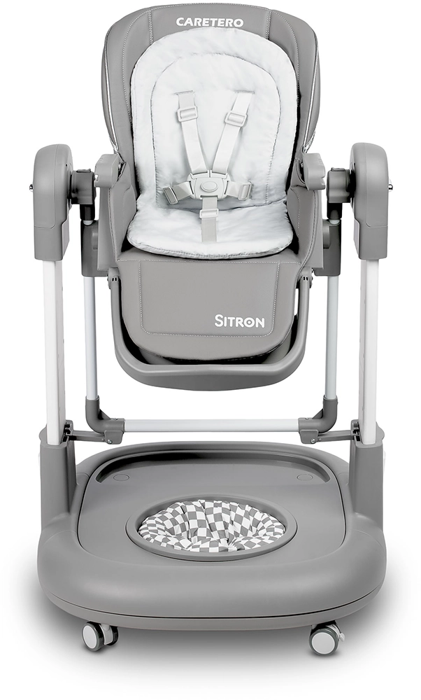Стільчик для годування 3 в 1 Caretero Sitron Grey