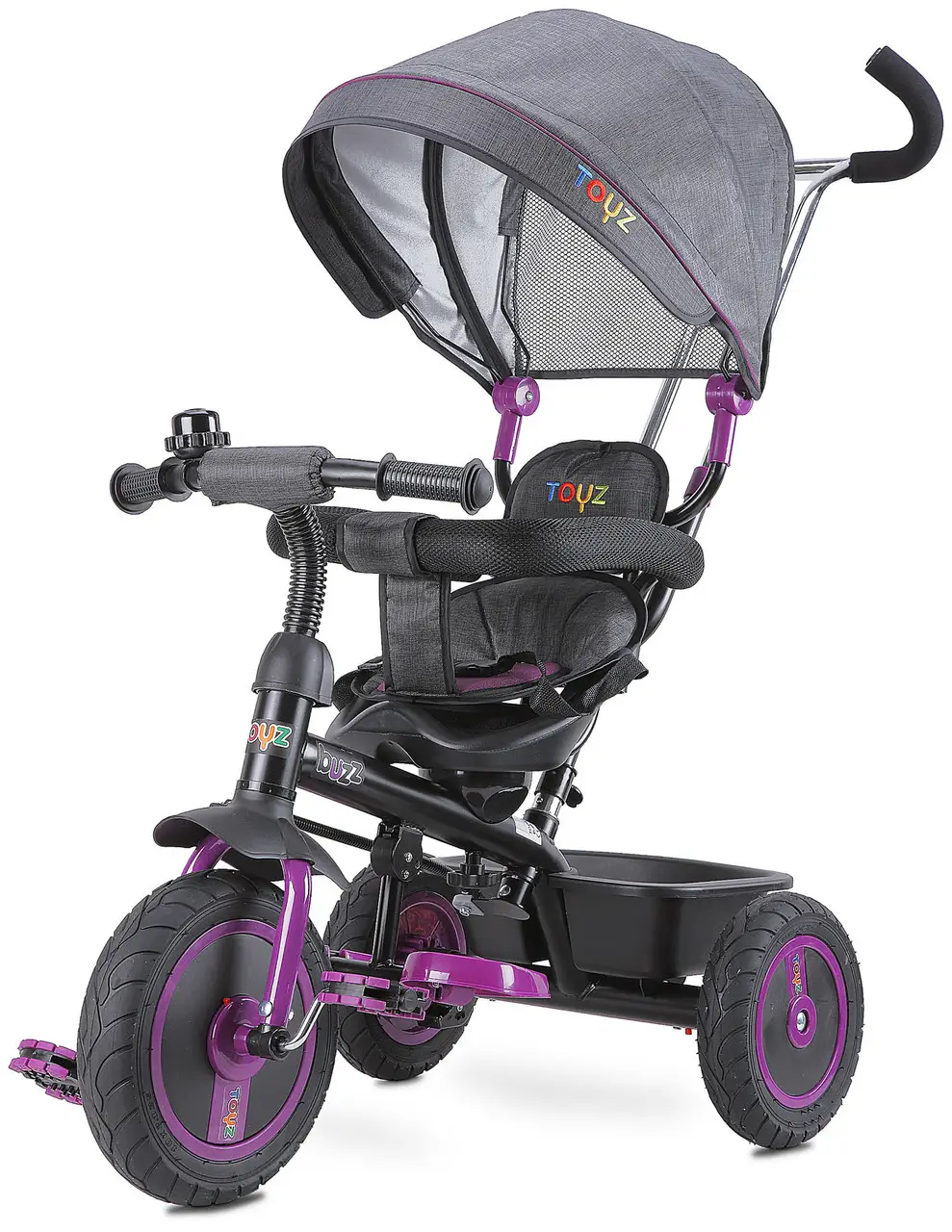 Дитячий триколісний велосипед Caretero (Toyz) Buzz Purple