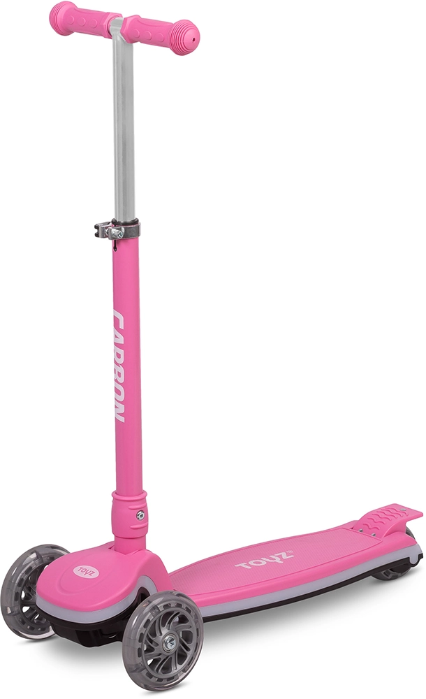 Трехколесный самокат Caretero (Toyz) Carbon Pink