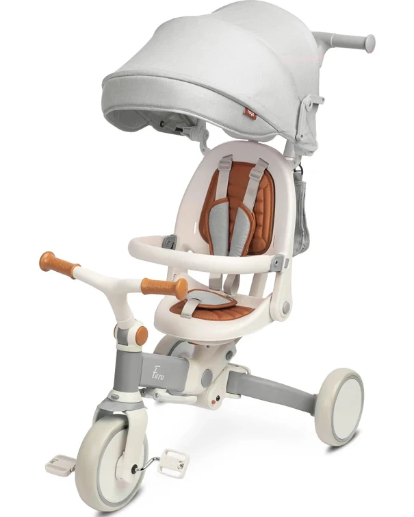Триколісний велосипед Caretero (Toyz) Faro Grey