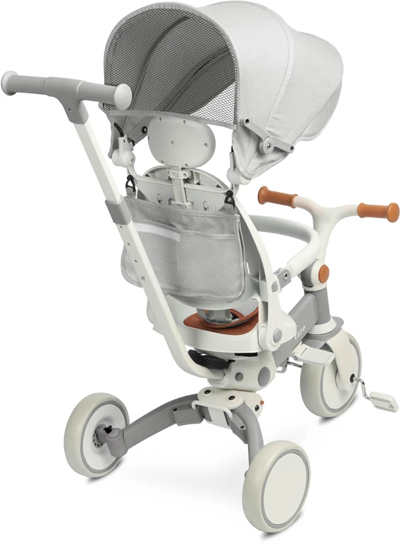 Триколісний велосипед Caretero (Toyz) Faro Grey