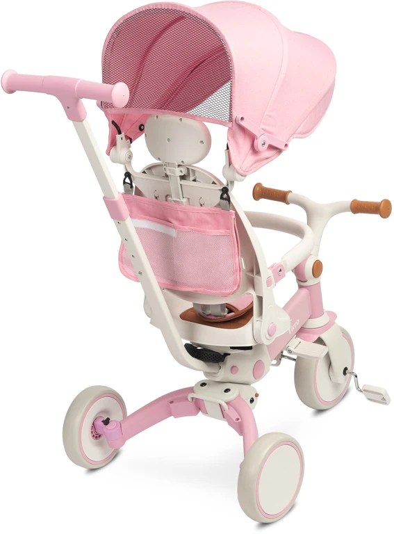 Триколісний велосипед Caretero (Toyz) Faro Pink