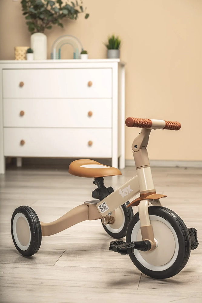 Трехколесный велосипед 4 в 1 Caretero (Toyz) Fox Beige