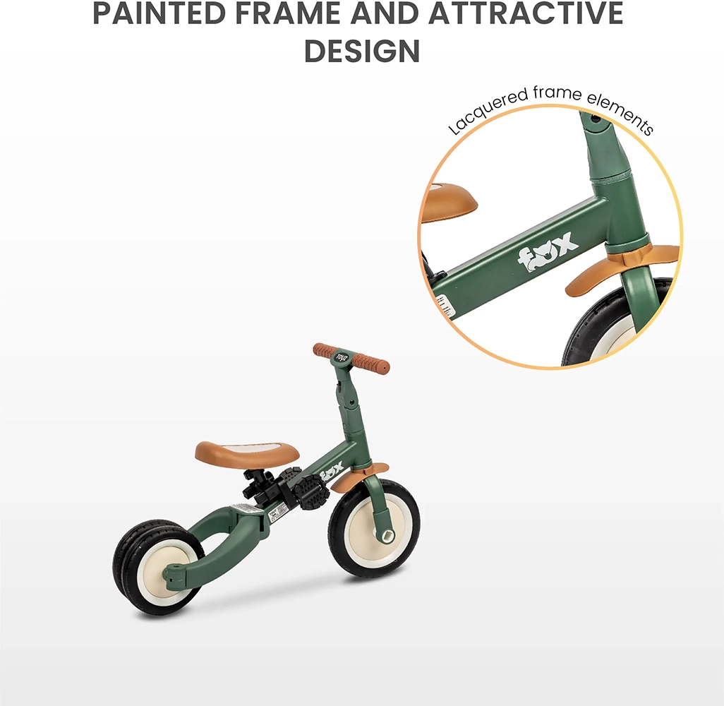 Трехколесный велосипед 4 в 1 Caretero (Toyz) Fox Beige