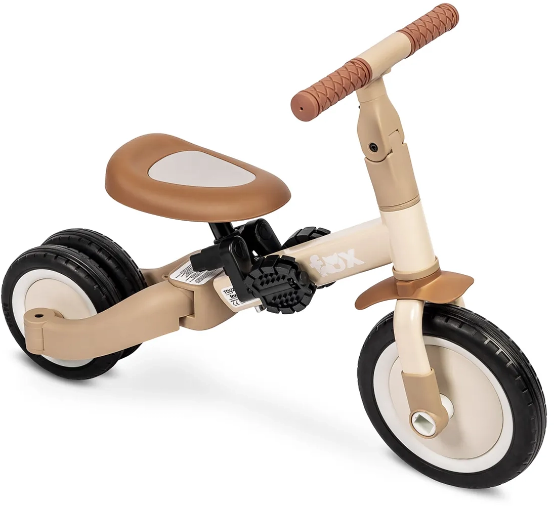 Трехколесный велосипед 4 в 1 Caretero (Toyz) Fox Beige