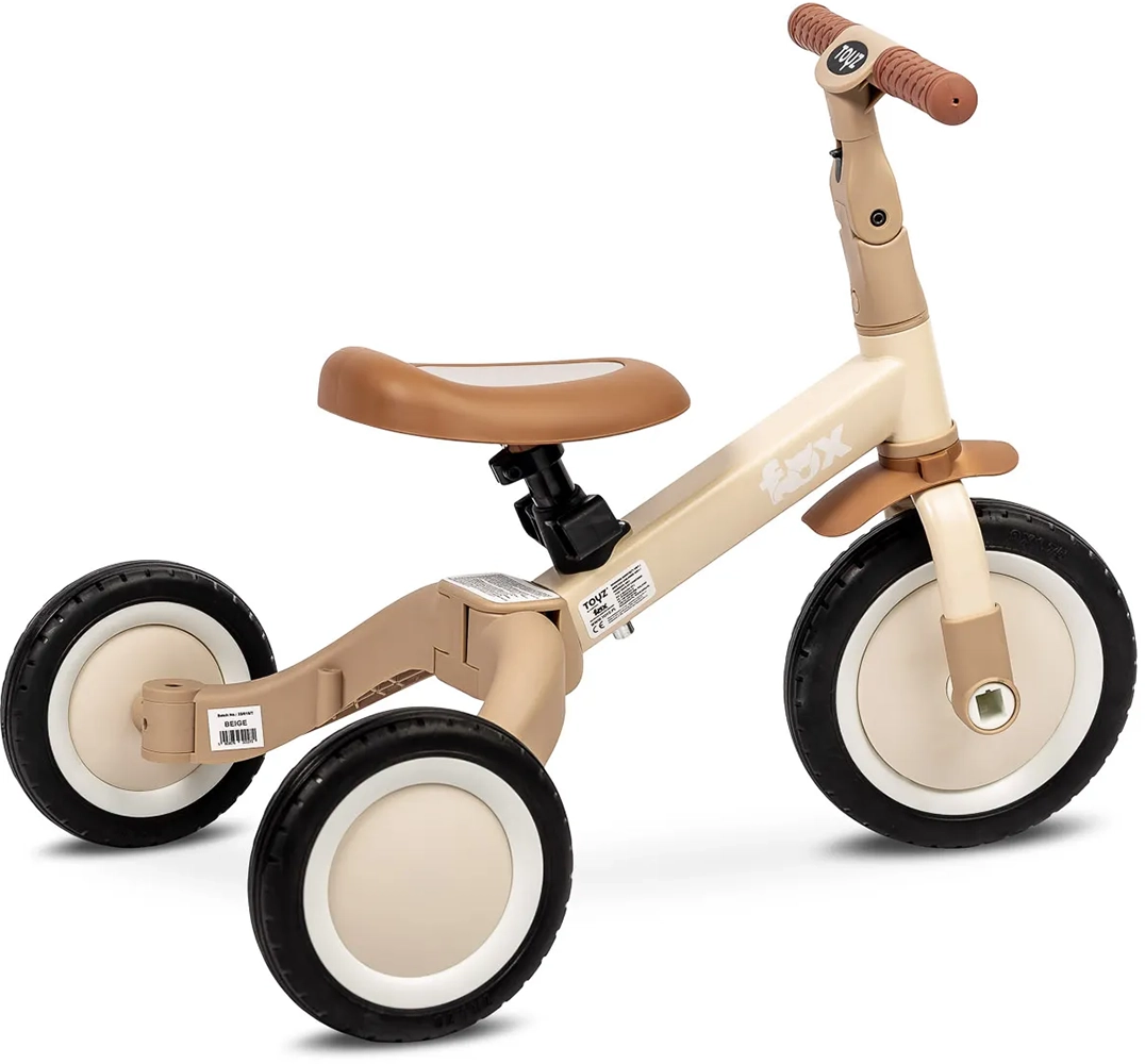 Трехколесный велосипед 4 в 1 Caretero (Toyz) Fox Beige