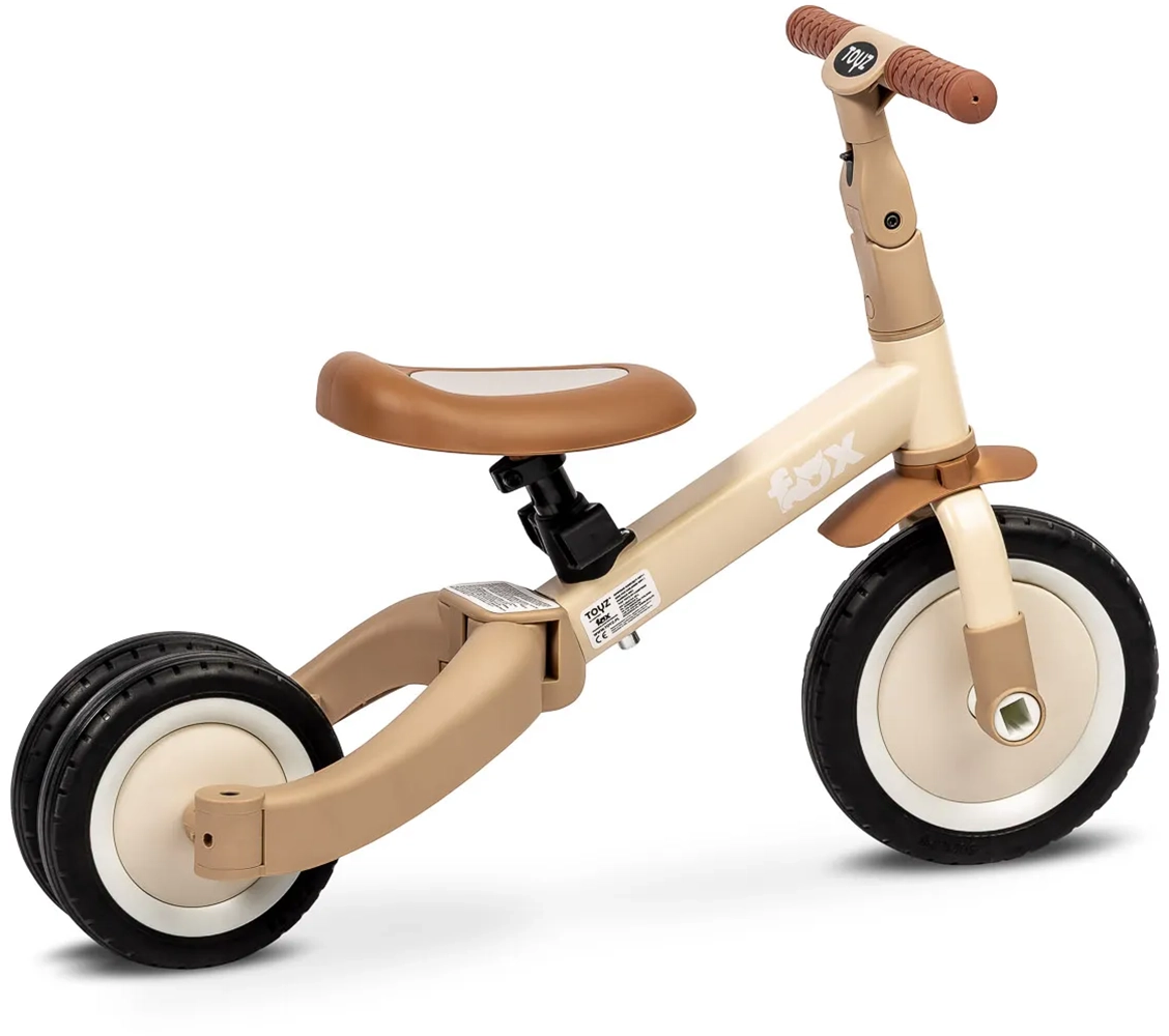Трехколесный велосипед 4 в 1 Caretero (Toyz) Fox Beige