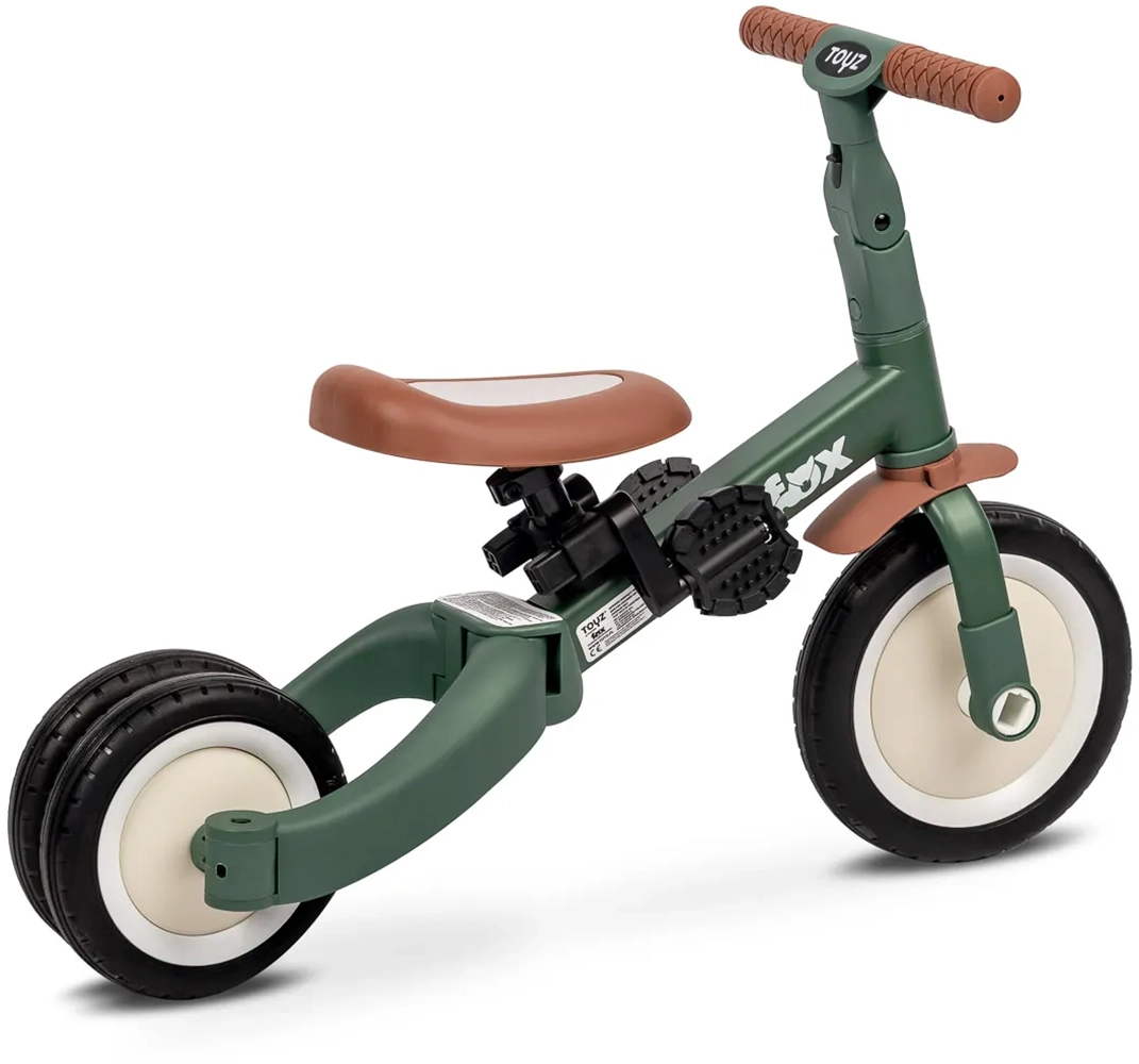 Триколісний велосипед 4 в 1 Caretero (Toyz) Fox Green