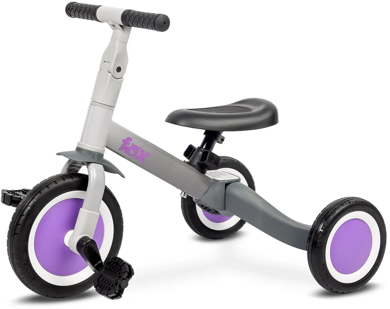 Трехколесный велосипед 4 в 1 Caretero (Toyz) Fox Grey