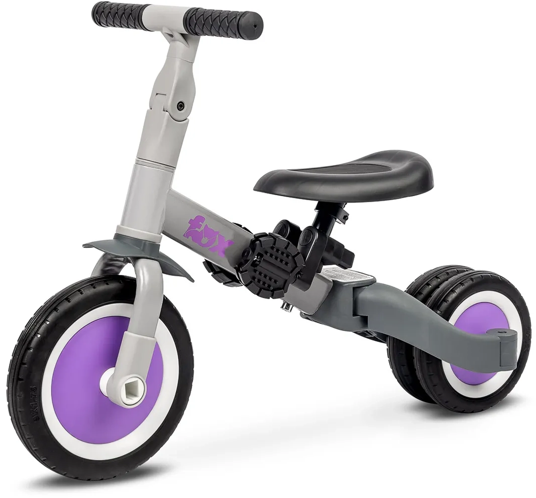 Триколісний велосипед 4 в 1 Caretero (Toyz) Fox Grey