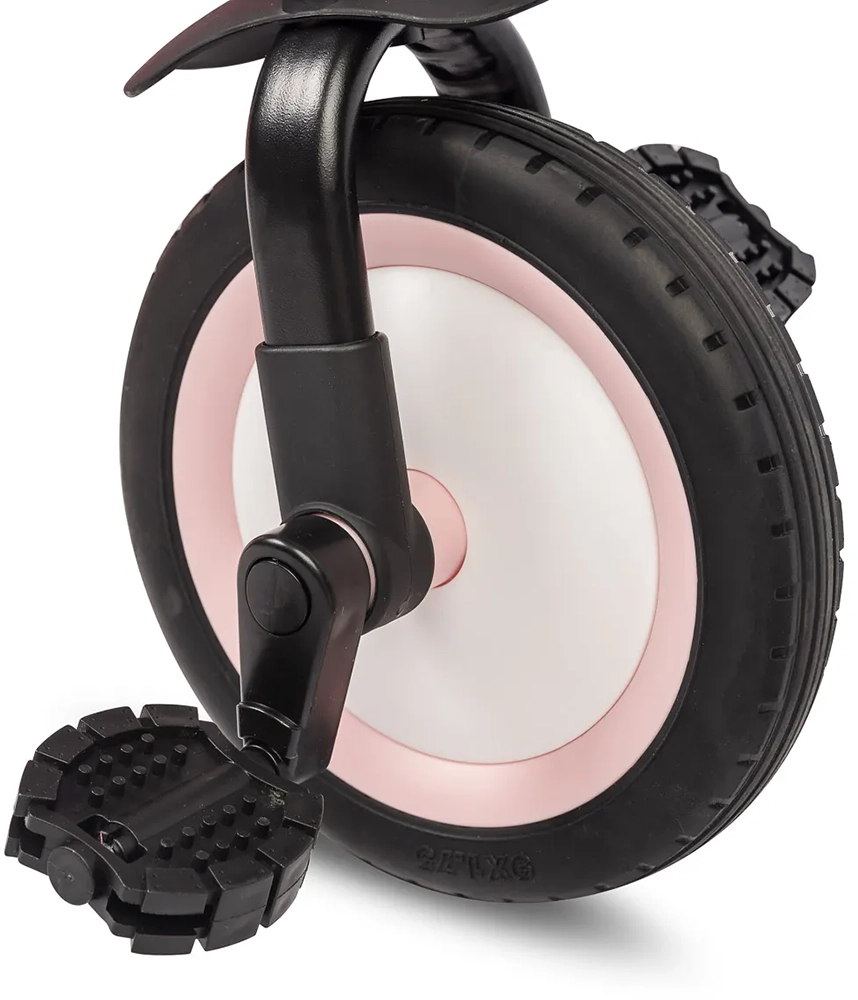 Триколісний велосипед 4 в 1 Caretero (Toyz) Fox Pink