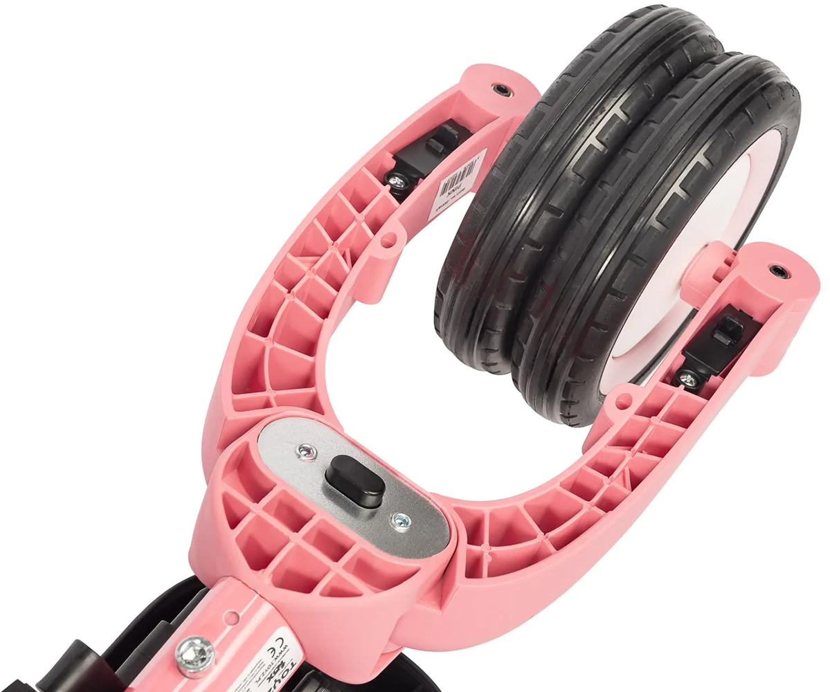 Триколісний велосипед 4 в 1 Caretero (Toyz) Fox Pink