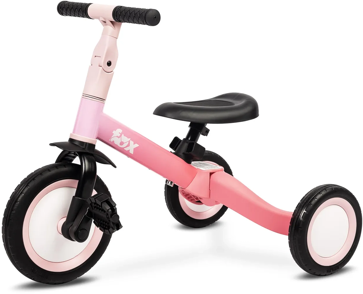 Трехколесный велосипед 4 в 1 Caretero (Toyz) Fox Pink