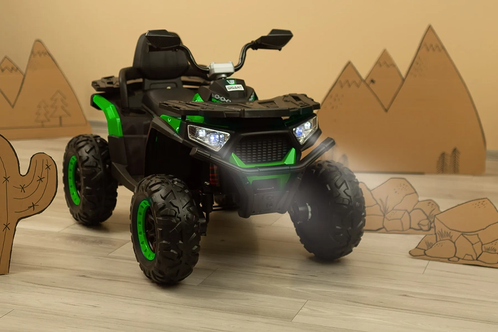 Електромобіль квадроцикл Caretero (Toyz) Gigant Green