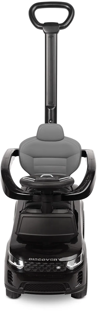 Машинка для катання Caretero (Toyz) LAND ROVER з батьківською ручкою Black