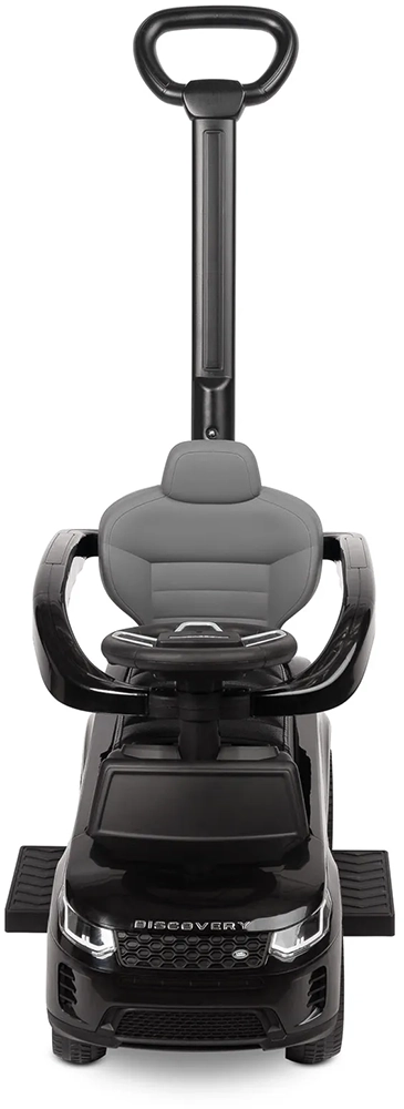 Машинка для катання Caretero (Toyz) LAND ROVER з батьківською ручкою Black