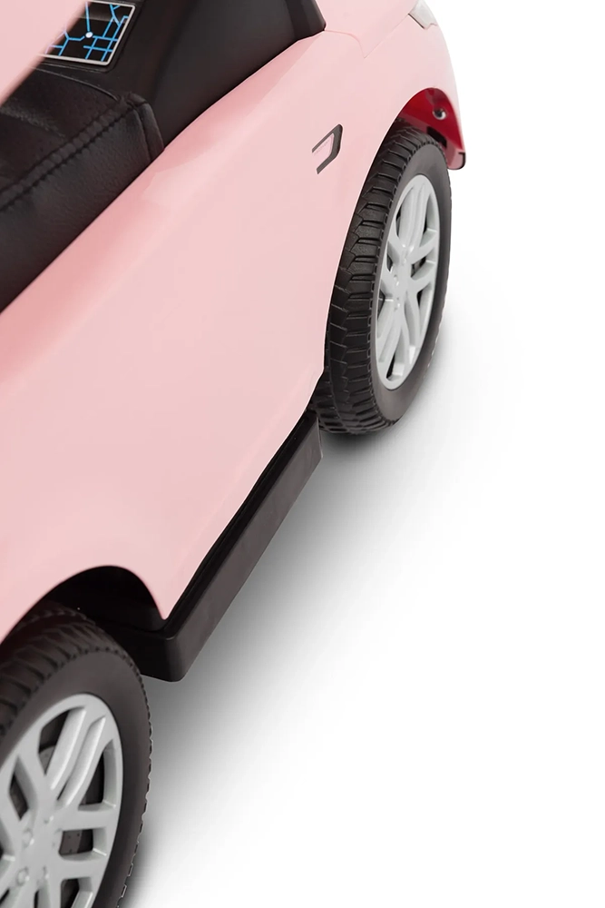 Машинка для катання Caretero (Toyz) LAND ROVER з батьківською ручкою Pink