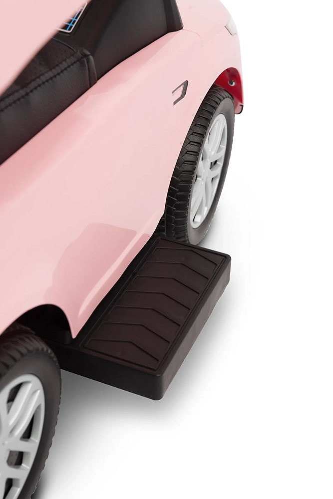 Машинка для катання Caretero (Toyz) LAND ROVER з батьківською ручкою Pink