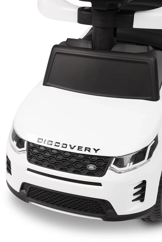Машинка для катання Caretero (Toyz) LAND ROVER з батьківською ручкою White